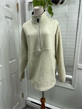Columbia Light Cream Sherpa Fleece Pullover